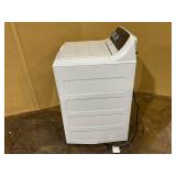 GE 7.4 cu. ft. White Commercial Gas Dryer with Built-In Coinless Payment System 44 in. H x 27 in. W x 30-1/2 in. D