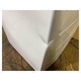 GE 7.4 cu. ft. White Commercial Gas Dryer with Built-In Coinless Payment System 44 in. H x 27 in. W x 30-1/2 in. D