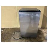 Vissani 4.3 cu. ft. Mini Refrigerator in Stainless Steel, ENERGY STAR (SLIGHTLY USED, One Leg Is Broken. Minor Transit Damage)