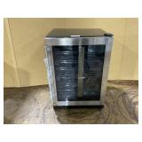Vissani 23.4 in. 50 Bottle, 154 Can, Wine and Beverage Cooler with Stainless Steel Door (Transit Damage)