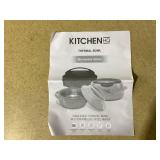 Kitchen HQ Large Thermal Microwaveable Insulated Bowl w/Lid