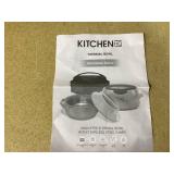 Kitchen HQ Large Thermal Microwaveable Insulated Bowl w/Lid