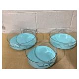 Improvements 3-piece Clear High Wall Turntables Storage