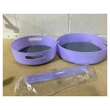 Improvements 2-Piece 10" & 12" Turntables with Silicone Liners