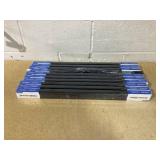 SHUHANG 10 Pair Full Extension Drawer Slides 8 10 12 14 16 18 20 22 24 Inch 100 lb Load Capacity Side Mount Ball Bearing Rails Cabinet Dresser Glides Wardrobe Kitchen Trash Can Slider Runners Black