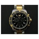 Movado Series 800 Chronograph Case Diameter 42 mm (Needs Repairs, Battery & Cleaning. Includes Attachments See Pics)