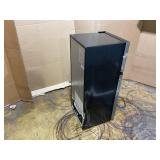 Vissani 4.5 cu. ft. 2-Door Mini Refrigerator in Platinum Steel with Freezer (Transit Damage)