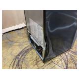 Vissani 4.5 cu. ft. 2-Door Mini Refrigerator in Platinum Steel with Freezer (Transit Damage)