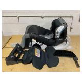 Diono Radian 3RXT SafePlus Max Rear and Forward-Facing Convertible Car Seat, 2-in-1 Anti-Rebound Bar and Calf-Support, 10 Years 1 Car Seat, Slim Fit 3 Across, Black Storm