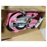 Radio Flyer Toddler Tricycle Bike and Stroller with Adjustable Seat, for 1 to 5 Years Old, Pink - Compact and Lightweight Pram Trike for Toddlers