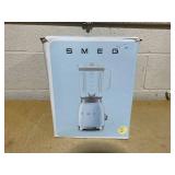 SMEG BLF03 Retro Style Blender  600W Countertop Blender with 48 oz BPA-Free Jug, 3 Speeds + Pulse, Ice Crush & Smoothie Functions  50s-Inspired Design-Cream