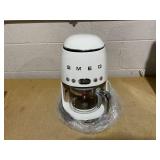 Smeg Retro Style White Coffee Maker - DCF02WHUS