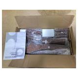 Costway Walnut 9-Hook Coat Stand product dimension: 19.5 x 19.5 x 54.5/69 inch(L x W x H)