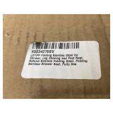 LOYPP Folding Bamboo Stool for Shower, Leg Shaving and Foot Rest, Natural Bamboo Folding Stool, Folding Bamboo Shower Seat, Fully Assembled, 12 Inch High 11"D x 11"W x 12"H