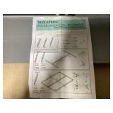 AROMUSTIME Box Spring Full Size Bed 5 Inch Low Profile Black Heavy Duty Metal Mattress Foundation Easy Assembly/Non-Slip/Noise Free