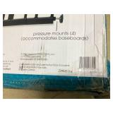 Summer Infant 42-in x 30-in Pressure/Hardware Mounted Bronze Metal Safety Gate with Extensions