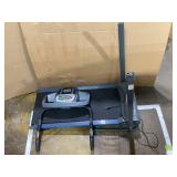 SereneLife Folding Treadmill - Black Dimensions (Overall): 9.84 inches (H) x 25.98 inches (W) x 53.54 inches (D)  (Not Tested, Transit Damage, Missing Parts or Pieces)