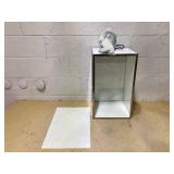 Nuvo Lighting 62/894 Crate LED 14 inch Brushed Nickel Foyer Light Ceiling Light