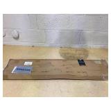 Hershii Expandable Closet Tension Shelf Rod Adjustable Metal Storage 46.85-75 Inches (Maybe Missing Part)