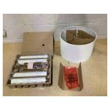 Threshold Faux Marble Stick Floor Lamp - Threshold