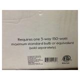 Threshold 59"x18.5" Modern Tripod Floor Lamp Natural - Threshold: Linen Shade, Metal Body, ETL Listed, 3-Way Switch