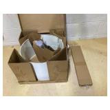 Threshold 59"x18.5" Modern Tripod Floor Lamp Natural - Threshold: Linen Shade, Metal Body, ETL Listed, 3-Way Switch