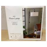 Threshold 72"x16" Knox Floor Lamp - Threshold: Modern Black Standing Lamp with Dimmer Switch