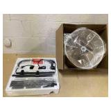 Threshold 72"x16" Knox Floor Lamp - Threshold: Modern Black Standing Lamp with Dimmer Switch