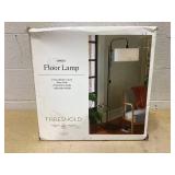 Threshold 72"x16" Knox Floor Lamp - Threshold: Modern Black Standing Lamp with Dimmer Switch USED