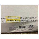 Threshold 72"x16" Knox Floor Lamp - Threshold: Modern Black Standing Lamp with Dimmer Switch USED