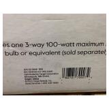 Threshold 60"x15" - Stick Floor Lamp with Fabric Shade, Black - Threshold