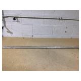 VIHOSE 48 Inch Ceiling Fan Downrod with Extension Cord 4 ft Silver Downrod for Ceiling Fan 1 Inch Outside Diameter Not Threaded Suitable for a Wide Range of Fans