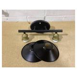 Trans Globe Griswald 16-in 2 -Light Oil-rubbed Bronze Farmhouse Vanity light