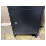 Merapi Parcel Drop Boxes for Outside, 15.24" x 11.42" x 35.47" Cold-Rolled Sheet Package Delivery Boxes, Anti-Theft Lockable Parcel Storage Box