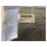 Tinideya Oval Pool Liner Pad Strong Durable Puncture Resistant Floor Mat Polyester Geotextile Above Ground Pool Accessories Delicate Floor Pad for Swimming Pools Bath, Navy(15 x 30 ft)