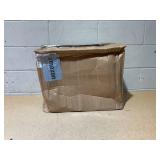 Carlisle FoodService Products CC11TH03 Trash Bin for Bussing Cart, 7 gal Capacity, 22" Height, 18" Width, 12.25" Length, Polyethylene (PE), Black