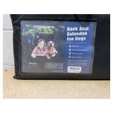 URPOWER Back Seat Extender for Dogs - Hard Bottom Dog Car Seat Cover Holds 420 lbs, Waterproof Dog Hammock Dogs Bed for Cars, SUVs & Small Trucks, Pet Backseat Protector with Mesh Window & Large Space