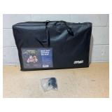 URPOWER Back Seat Extender for Dogs - Hard Bottom Dog Car Seat Cover Holds 420 lbs, Waterproof Dog Hammock Dogs Bed for Cars, SUVs & Small Trucks, Pet Backseat Protector with Mesh Window & Large Space