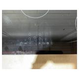 Electric Cooktop 36 Inch 5 Burners,220~240V,Built in Electric Stove Top,8400W Radiant Ceramic Cooktop with Hardwired,Touch Control,Child Lock,Dual-Ring Heating,Expandable Zones