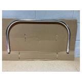 Zenna Home Rustproof Round Shower Curtain Rod for Clawfoot Tub with Easy Installation, Oval Hoop Shower Curtain Rod, Fits Areas up to 70.5 by 28 Inches, Chrome