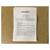 Kitchen HQ Cast Iron Baker Pan 18"L X 13" W X 1"H