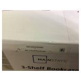 Mainstays 3-Shelf Bookcase with Adjustable Shelves