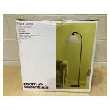 Room Essentials Downbridge Pleated Floor Lamp Black Room Essentials