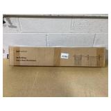 WINSOON 60" Bifold Barn Door Hardware: Smooth Quietly Bi-fold Sliding Door Hardware for 56" Closet Doors - Black Folding Track Kit Easy to Install - Bi Fold Barn Door Hardware Kit