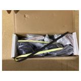 WINSOON 60" Bifold Barn Door Hardware: Smooth Quietly Bi-fold Sliding Door Hardware for 56" Closet Doors - Black Folding Track Kit Easy to Install - Bi Fold Barn Door Hardware Kit