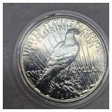 1922 Peace $1 Color Overlayed, 1 side