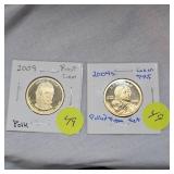 2004 S Gem Proof $1 From Set,2009 Polk Proof Gem