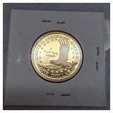 2004 S Gem Proof $1 From Set,2009 Polk Proof Gem