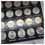 Fifty States 25c Complete Set