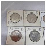 2001 D 50c MS65, 2001 D 50c MS63 Plus 7 others